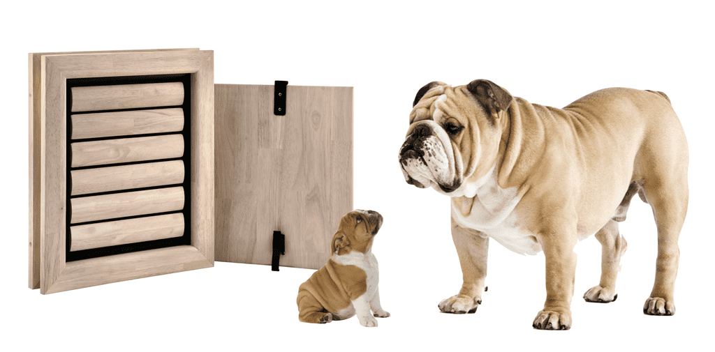 JAKE | Trappe pour chien Medium | Pour une porte