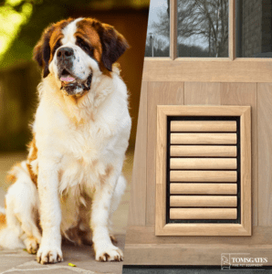 Tomsgates Draught-free, insulated, secure and quiet dog door - Trappes pour chien - etanche au vent, isolante, secure et silencieuse avec installation - Tochtvrij, geïsoleerd, veilig en stil hondenluik met installatieservice